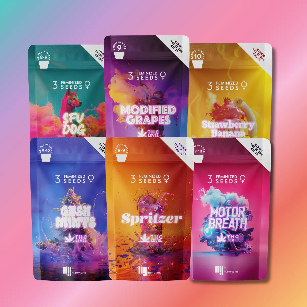 Ultimate Variety Pack + E-book: CBD Cannabis Cultivation